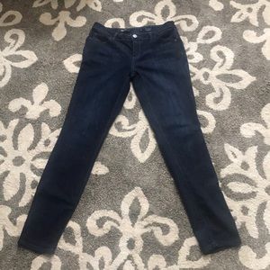 Skinny mid rise jeans